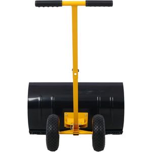 Pala da Neve Gialla con Lama da 29 Pollici e Ruote da 10 Pollici, Manico Regolabile con Angolo Regolabile e Impugnatura Imbottita - Product Image 3