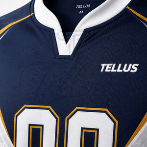 Top Seller New Fashion Rugby Jersey For Team Wear Custom Logo Silicon Printing New Best Quality Quick Dry Sublimation Jersey - Product Image 3