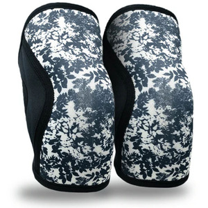 Rodilleras de neopreno con sublimación de camuflaje para levantamiento de pesas, fitness, entrenamiento, soporte profesional para sentadillas, mangas de compresión - Product Image 2