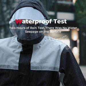 Ensemble de survêtement de ski de luxe pour homme, coupe-vent, avec fermeture éclair, en nylon réfléchissant noir, facile à porter - Product Image 3