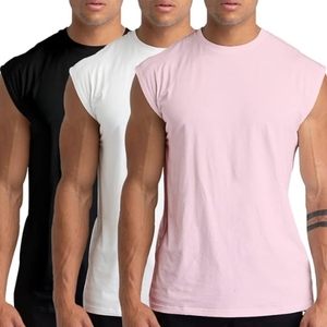 Débardeur en coton imprimé sans manches pour hommes – Vêtements de performance, débardeurs de musculation et d'entraînement en gros - Product Image 4