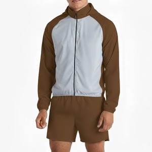 Conjunto de Pantalones Cortos y Chaqueta Cortavientos de Alta Calidad Personalizados para Hombre, Conjuntos Cortos de Verano para Venta en Línea - Product Image 6