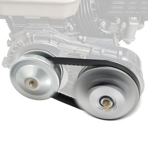Kit Frizione Go-Kart da 3/4'' con Convertitore di Coppia Serie 30 Asimmetrico 2-8 HP, Puleggia Conduttrice di Ricambio e Cinghia di Trasmissione per Go-Kart - Product Image 3