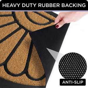 Tapete de Entrada de Yute Trenzado de Alta Durabilidad, Diseñado para Hogares Modernos y Espacios Comerciales, Tapete de Bienvenida de Fibra Natural Sostenible - Product Image 6