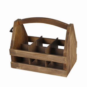 Organizador Multiusos de Madera de Acacia con Asa, Personalizado OEM, para Encimeras de Cocina y Organización del Hogar - Product Image 5
