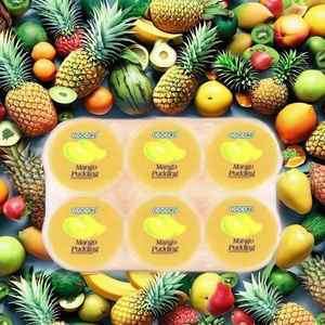 Cocon Nata Decoco <b>Jelly</b> & <b>Pudding</b> Mango Flavour 80gX6sX16p Export and Retail 9-12 Mths Shelf Life Chilled Malaysia Made Halal - Product Image 3