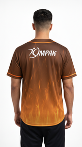 เสื้อเบสบอลแบบซับลิเมชั่นสำหรับผู้ชาย ผลิตขึ้นเพื่อความทนทาน สวมใส่สบาย และให้ลุคแบบมืออาชีพ - Product Image 4