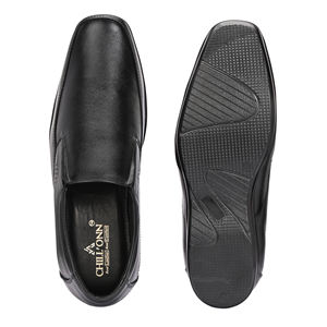Chaussures pour hommes en cuir véritable de haute qualité, chaussures de ville formelles, chaussures habillées en cuir de vachette faites à la main, confortables pour le bureau - Product Image 1