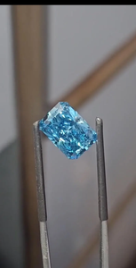 เพชรบลูเรเดียนท์คัท 5.04 กะรัต สีแฟนซี ความสะอาดระดับ VVS เพชรเม็ดเดี่ยวสำหรับทำเครื่องประดับ เพชรสร้างในห้องปฏิบัติการตามสั่ง - Product Image 3