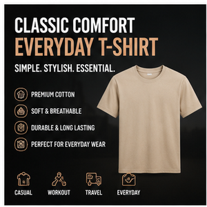 T-shirt d'été pour homme, coupe ajustée, col classique, style décontracté, longueur normale, séchage rapide, respirant, imprimé effet soie, 100% polyester, nouveauté - Product Image 4