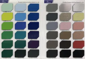 Panneau composite en aluminium à texture colorimétrique RAL ACM ACP - Product Image 3