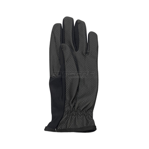 Gants d'équitation noirs d'hiver, isolés en polaire, pour temps froid, entraînement en extérieur, marque privée OEM, gants de performance équestre - Product Image 5