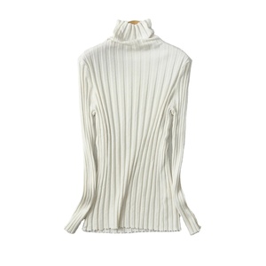 เสื้อสเวตเตอร์แบบสวมศีรษะคอเต่าของผู้หญิงเสื้อถักแขนยาวทรงสลิมฟิต2025ฤดูใบไม้ร่วงและฤดูหนาว - Product Image 2