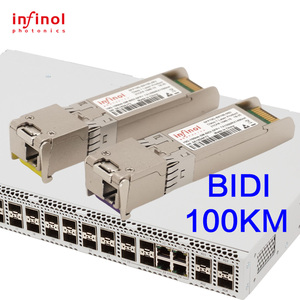 Compatible10g <span class=keywords><strong>SFP</strong></span> + bidi 10km 20km 40km 60km <span class=keywords><strong>80km</strong></span> 1270nm/1330nm/1490nm/1550nm LC <span class=keywords><strong>SFP</strong></span> sợi thu phát mô-đun <span class=keywords><strong>SFP</strong></span> - Product Image 1