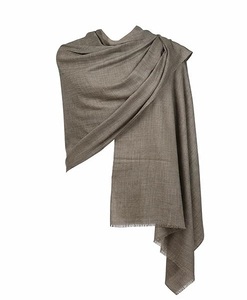 Écharpe d'hiver unisexe en cachemire et laine fine VIC, respirante, couleur unie, douce, 70x200 cm, luxe, légère - Product Image 1