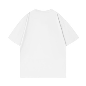 Camiseta unisex oversize de corte holgado con hombros caídos, manga corta, de algodón, estilo casual y streetwear. - Product Image 4