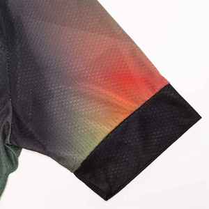 เสื้อเจอร์ซีย์ปั่นจักรยานแบบซิปเต็มตัวแขนสั้นสำหรับผู้ชายผู้หญิงกันลมฤดูใบไม้ผลิชุดปั่นจักรยานวิบากบนภูเขา - Product Image 2