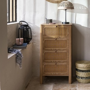 Cesta de mimbre negra con punta abierta, hecha a mano, para almacenamiento, venta al por mayor, ecológica, fabricada en Vietnam - Product Image 6