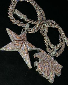 Nuevo Colgante Redondo de Moissanita de Gran Tamaño, Joyería de Diamantes Estilo Hip Hop, Venta al Por Mayor, Suministro a Granel, India - Product Image 5