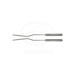 Juego de 2 Elevadores de Dientes Incisivos Extendidos Tipo Diente de Lobo, Acero Inoxidable, para Mano Derecha e Izquierda, Punta de 6mm, 13 Pulgadas - Product Image 1