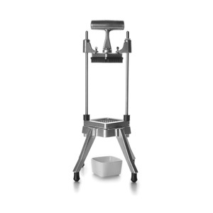 Affettatrice verticale per patate in acciaio inox, manuale, per uso in cucina - Product Image 2