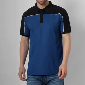 Vêtements décontractés d'été pour hommes, polos pour adultes, fabrication en usine, meilleure qualité, polos pour hommes en couleur unie, prix de gros - Product Image 5