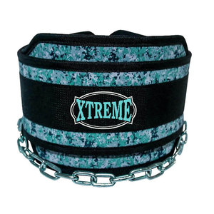 Ceinture de musculation lestée robuste pour la gym, ceinture de levage portable pour haltérophilie et powerlifting avec chaîne en acier - Product Image 5