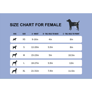 Couche pour chien HoneyCare (femelle) Extra Large 10 pièces - Product Image 2