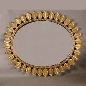 Home Decor Design Indoor Wall <b>Mirror</b> Leave Design Classic And Modern Decor <b>Mirror</b> Multiple Finishing Designs - Product Image 1