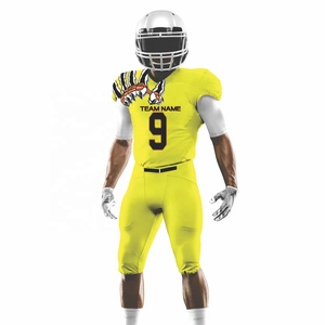 Jersey de fútbol americano personalizable de alta calidad para hombre, venta al por mayor, conjuntos de verano de manga corta de talla grande, transpirable, antibacteriano - Product Image 6