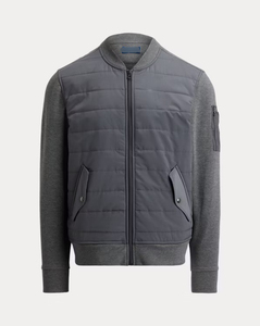 Chaqueta Bomber Formal de Invierno para Hombre, Ligera, Cortavientos, Corte Ajustado, Ecológica, Transpirable, con Logotipo Frontal - Product Image 2