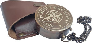 Đồng hải lý quyết định của bạn ngày hôm nay motivational Quote la bàn cá nhân đồng Túi la bàn quà tặng cho những người thân yêu của bạn - Product Image 5