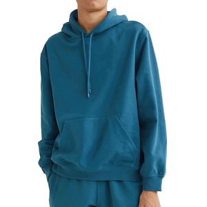 Sudaderas con Capucha Hip Hop para Hombre, Varios Colores, 100% Algodón Francés, Estilo Urbano Oversize, Logotipo Bordado, Sudaderas Gruesas para Hombre - Product Image 1