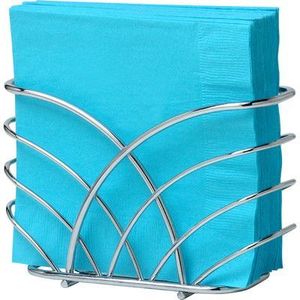 Luxury Metal Napkin Holder Contemporary Dining Table Accessory Decorative <b>Tissue</b> Organizer For Modern Home Interiors Today - Product Image 2