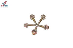 Tornillos Autoperforantes para Techos, Cabeza Hexagonal de Acero al Carbono, Fabricante Vietnamita, para Instalación de Techos Metálicos - Product Image 6