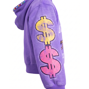 Sweats à capuche personnalisés en tissu doux haute performance, coton/polaire, conçus pour un confort maximal et un style streetwear moderne. - Product Image 3