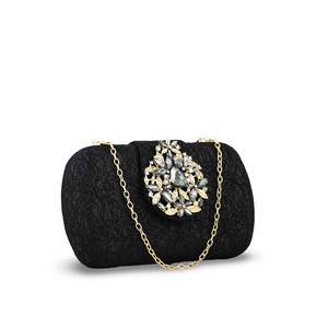 Bolso de noche negro Fancy P24392 - Product Image 2