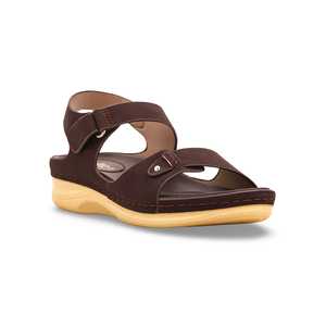 Sandales formelles marron PU0035 - Product Image 2