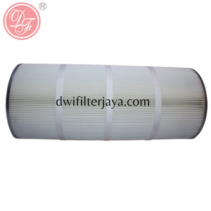 Industrial Oval Air Filter Polyester Filter Cartridge - Product Image 1