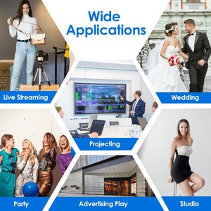 1 Set resistente a forma di T 5x6,5 piedi foto Video fondale regolabile 6 morsetti a molla Sandbag per fotografia di matrimonio in Studio - Product Image 5