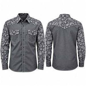 เสื้อเชิ้ตผ้าฝ้าย FR สำหรับผู้ชาย น้ำหนักเบา ทนไฟ ได้รับการรับรองมาตรฐาน NFPA เสื้อเชื่อมโลหะ ระบายอากาศได้ดี ชุดทำงาน กันน้ำ กันน้ำมัน - Product Image 1