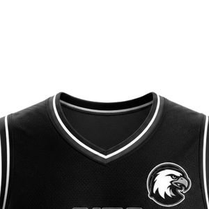 Maillot de basket-ball noir et gris pour hommes, uniforme d'équipe sans manches, respirant, léger, pour entraînement athlétique, compétition, vêtements de sport - Product Image 2