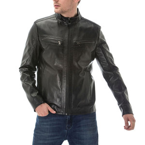 Most Popular Quality Custom Breathable <b>Men</b> <b>Leather</b> <b>Jacket</b> Fully Customized Genuine Cowhide <b>Men</b> <b>Leather</b> <b>jacket</b> for <b>men</b> - Product Image 3