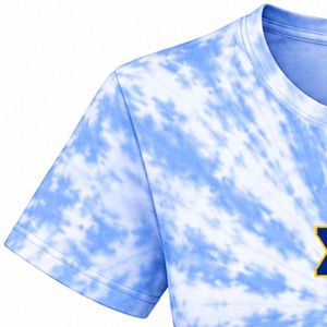 T-shirt tie-dye pour femme, haut à manches courtes imprimé, mode décontractée, coloré, tendance, vêtements streetwear d'été pour femmes - Product Image 5