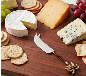 มีดชีสโลหะด้ามจับรูปต้นไม้ สำหรับใช้ในครัวเรือน งานเลี้ยง งานจัดเลี้ยง งานแต่งงาน และโรงแรม - Product Image 5