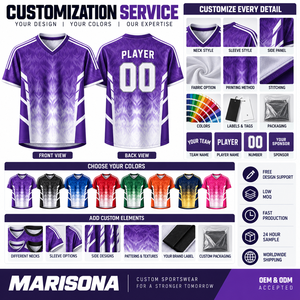 Maillot de football personnalisé sublimé pour supporter, léger, respirant, séchage rapide, col en V, avec nom et numéro personnalisables - Product Image 3
