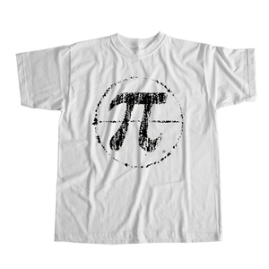 Chemises pour hommes à manches courtes, col rond, coupe classique, imprimé symbole Pi, décontractées, en polyester, logo frontal, 220 grammes, tricotées - Product Image 3