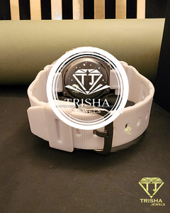 Luxury Iced Out VVS Moissanite <b>Diamond</b> <b>Watch</b> 925 Sterling Silver Designer Statement Timepiece - Product Image 3