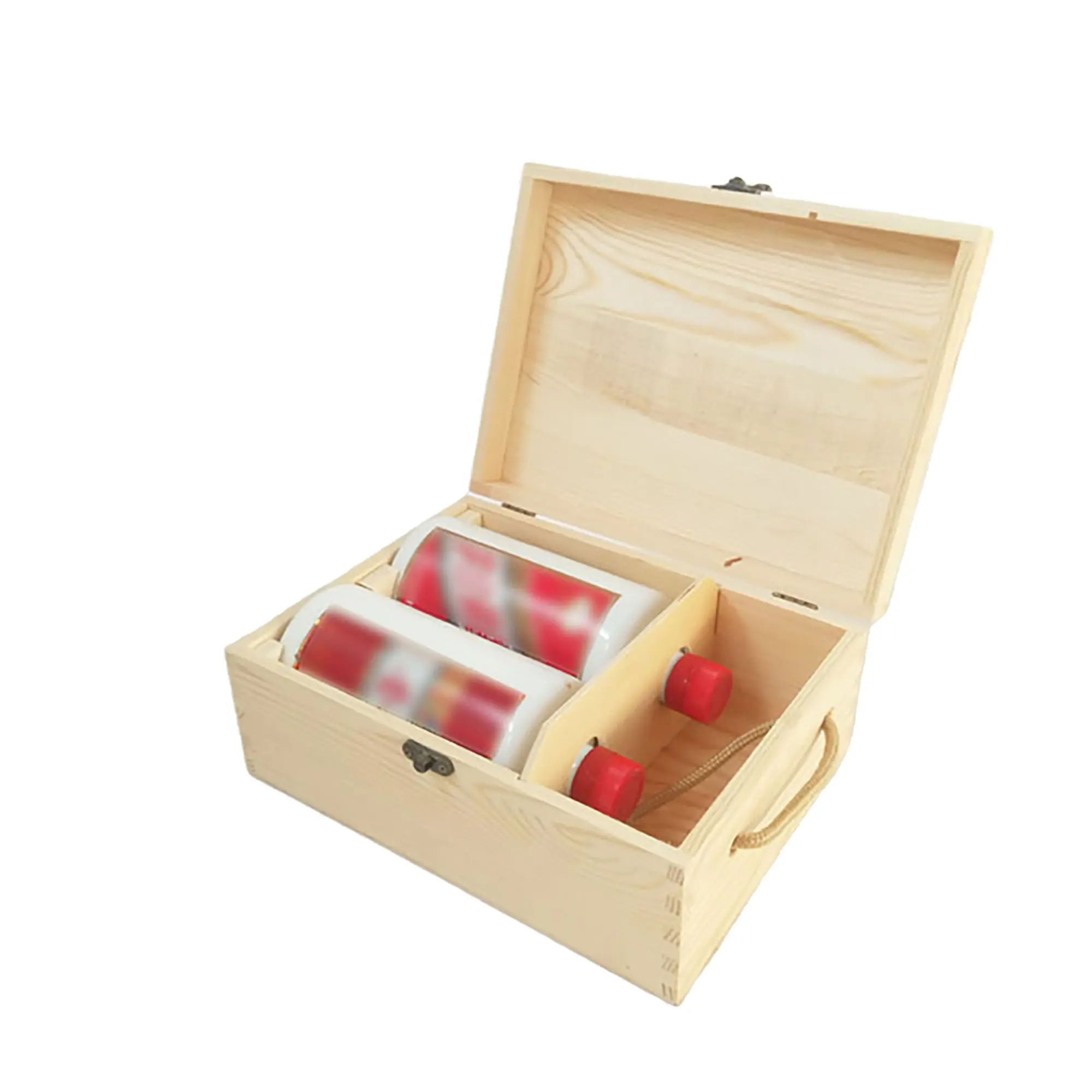 Oak wine boxs for wine piano lacquer wine box in Home Decoration Function