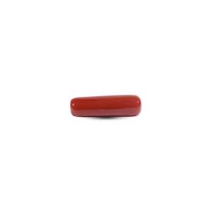 Natural Red Coral Loose Gemstone 7.2 Carat for Fine Jewelry - Product Image 1